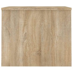 Table basse chêne sonoma 80x50,5x41,5 cm bois d'ingénierie 581582581582