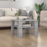Table basse Gris béton 60x60x42 cm Bois d’ingénierie 581583581583