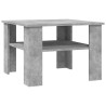 Table basse Gris béton 60x60x42 cm Bois d’ingénierie 581583581583