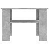 Table basse Gris béton 60x60x42 cm Bois d’ingénierie 581583581583