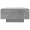 Table basse Gris béton 90x60x31 cm Aggloméré 581584581584