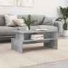 Table basse gris béton 90x55x42,5 cm bois d'ingénierie 581585581585