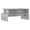 Table basse gris béton 90x55x42,5 cm bois d'ingénierie 581585581585