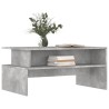 Table basse gris béton 90x55x42,5 cm bois d'ingénierie 581585581585