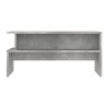 Table basse gris béton 90x55x42,5 cm bois d'ingénierie 581585581585