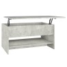 Table basse Gris béton 80x50x40 cm Bois d'ingénierie 581586581586
