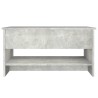 Table basse Gris béton 80x50x40 cm Bois d'ingénierie 581586581586