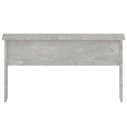 Table basse gris béton 80x50,5x41,5 cm bois d'ingénierie 581588581588