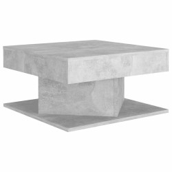 Table basse Gris béton 57x57x30 cm Bois d’ingénierie 581589581589