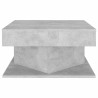 Table basse Gris béton 57x57x30 cm Bois d’ingénierie 581589581589
