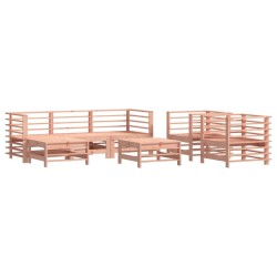 Salon de jardin 7 pcs bois massif douglas 581592581592