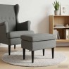 Pouf Gris foncé 55 x 35 x 41 cm Tissu 581596581596