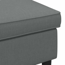 Pouf Gris foncé 55 x 35 x 41 cm Tissu 581596581596