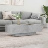 Table basse gris béton 100x49,5x31 cm bois d'ingénierie 581598581598