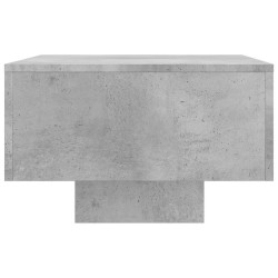 Table basse gris béton 100x49,5x31 cm bois d'ingénierie 581598581598