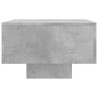 Table basse gris béton 100x49,5x31 cm bois d'ingénierie 581598581598