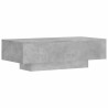 Table basse gris béton 100x49,5x31 cm bois d'ingénierie 581598581598