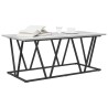 Table basse Gris 100 x 50 x 40 cm Bois d'ingénierie et métal 581599581599