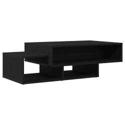 Table basse en chêne noir 105 x 55 x 32 cm bois d'ingénierie 581602581602