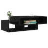 Table basse en chêne noir 105 x 55 x 32 cm bois d'ingénierie 581602581602