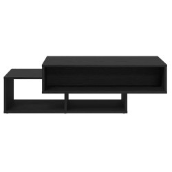 Table basse en chêne noir 105 x 55 x 32 cm bois d'ingénierie 581602581602