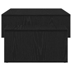Table basse en chêne noir 105 x 55 x 32 cm bois d'ingénierie 581602581602