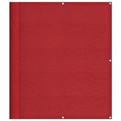 Paravent de balcon rouge 120 x 800 cm 100 % polyester Oxford 581609581609