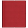 Paravent de balcon rouge 120 x 800 cm 100 % polyester Oxford 581609581609