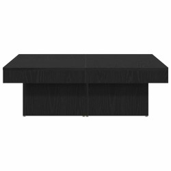 Table basse Chêne noir 90 x 90 x 28 cm Bois d'ingénierie 581611581611
