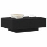 Table basse Chêne noir 90 x 60 x 31 cm Bois d'ingénierie 581612581612