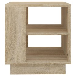 Table basse chêne sonoma 40x40x43 cm bois d'ingénierie 581615581615