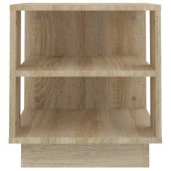 Table basse chêne sonoma 40x40x43 cm bois d'ingénierie 581615581615