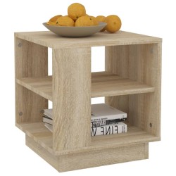 Table basse chêne sonoma 40x40x43 cm bois d'ingénierie 581615581615