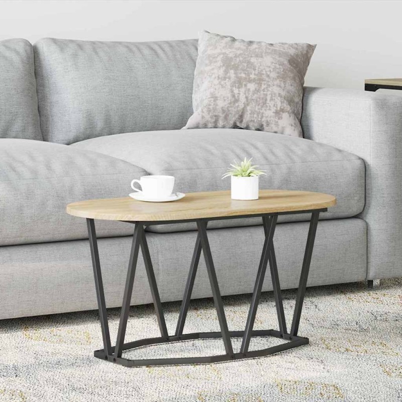 Table basse Chêne Sonoma 80 x 40 x 40.5 cm 581616581616