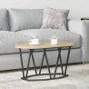 Table basse Chêne Sonoma 80 x 40 x 40.5 cm 581616581616