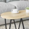 Table basse Chêne Sonoma 80 x 40 x 40.5 cm 581616581616