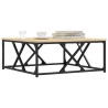 Table basse chêne sonoma 70x70x30 cm bois d'ingénierie 581619581619
