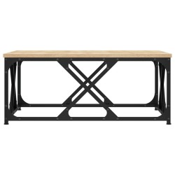 Table basse chêne sonoma 70x70x30 cm bois d'ingénierie 581619581619
