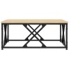 Table basse chêne sonoma 70x70x30 cm bois d'ingénierie 581619581619