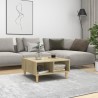Table basse chêne sonoma 60x60x30 cm bois d'ingénierie 581621581621