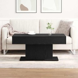 Table basse Chêne noir 96 x 50 x 45 cm Bois d'ingénierie 581623581623