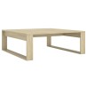 Table basse Chêne sonoma 100x100x35 cm Bois d'ingénierie 581624581624