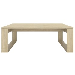 Table basse Chêne sonoma 100x100x35 cm Bois d'ingénierie 581624581624