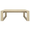Table basse Chêne sonoma 100x100x35 cm Bois d'ingénierie 581624581624