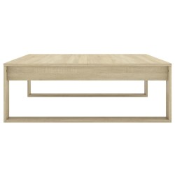Table basse Chêne sonoma 100x100x35 cm Bois d'ingénierie 581624581624