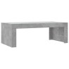 Table basse gris béton 102x50x36 cm bois d'ingénierie 581625581625