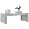 Table basse gris béton 102x50x36 cm bois d'ingénierie 581625581625