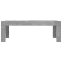 Table basse gris béton 102x50x36 cm bois d'ingénierie 581625581625