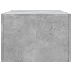 Table basse gris béton 102x50x36 cm bois d'ingénierie 581625581625