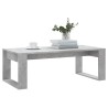 Table basse gris béton 102x50x35 cm bois d'ingénierie 581627581627